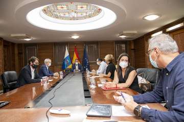 Reunión del Consejo de Gobierno de Canarias de este jueves/Acfi Press.